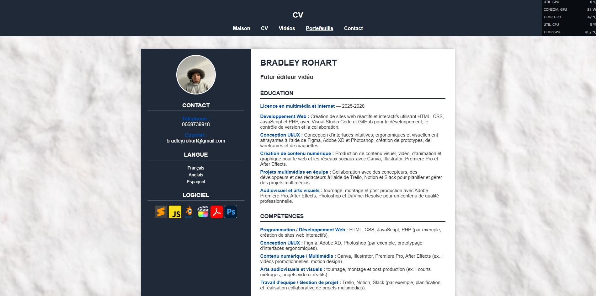 Site web